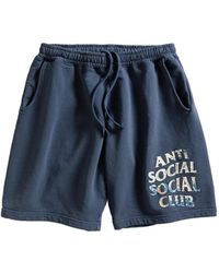 ANTI SOCIAL SOCIAL CLUB - Tonkatsu: Boro Wave Shorts - Lyst