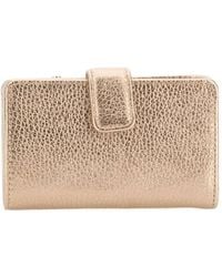 Gianni Chiarini - Dollaro Pebbled Tab Wallet - Lyst