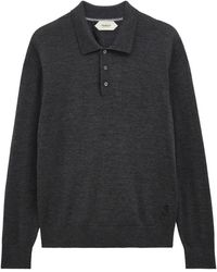 Pringle of Scotland - Polo-Collar Merino Wool Sweater - Lyst