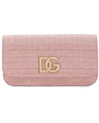 Dolce & Gabbana - 3.5 Clutch Mit Logo-Schild - Lyst