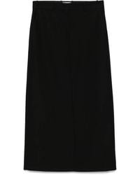 TOTEME - Long Straight Skirt - Lyst