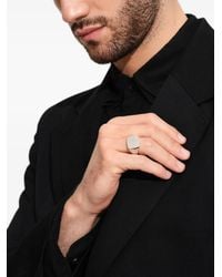 Tom Wood - Cushion Satin Signet Ring - Lyst