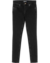 Just Cavalli - Skinny-Jeans Mit Distressed-Detail - Lyst