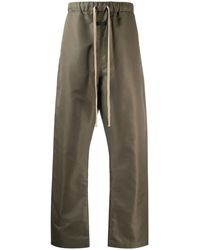 Fear Of God - Satin-Finish Drawstring Waist Trousers - Lyst