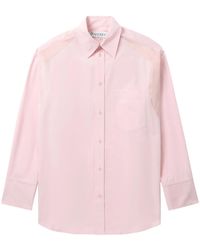 JW Anderson - Classic-Collar Cotton Shirt - Lyst