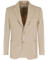 Seventy - Notched-Lapels Patch-Pockets Blazer - Lyst