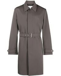 Lanvin - Trenchcoat Mit Gürtel - Lyst