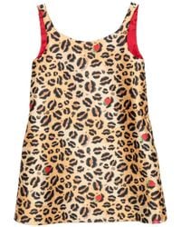 ALESSANDRO ENRIQUEZ - Animal Print Sleeveless Dress - Lyst
