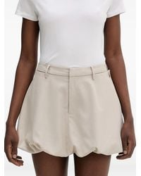 Isabelle Blanche - Bubble-Hem Mini Skirt - Lyst
