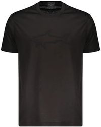 Paul & Shark - Logo-Embroidered Crew-Neck T-Shirt - Lyst
