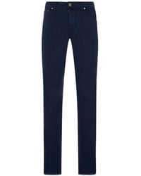 Jacob Cohen - Nick Slim-Fit Trousers - Lyst