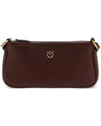 Pinko - Love Birds Half Moon Cross Body Bag - Lyst
