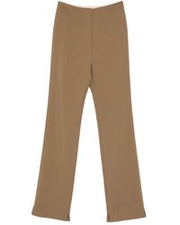 Nanushka - Cybel Split-Hem Tailored Trousers - Lyst