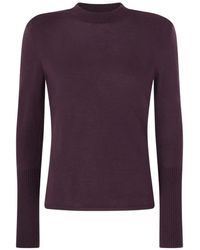 Pinko - Pull En Laine Mérinos Avec Épaulettes Amovibles - Lyst