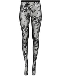 Wardrobe NYC - Collant Evening A Fiori - Lyst