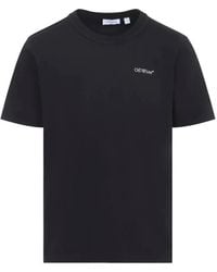 Off-White c/o Virgil Abloh - Logo-Print Cotton T-Shirt - Lyst
