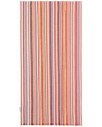 Fedeli - Striped Cashmere Scarf - Lyst