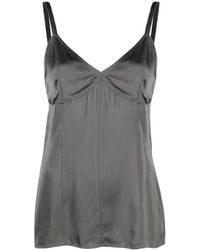 TOTEME - V-Neck Satin Camisole - Lyst
