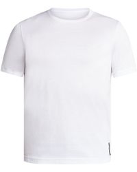 Fendi - T-Shirt mit O'Lock-Stickerei - Lyst