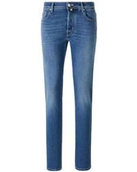 Jacob Cohen - Logo-Patch Jeans - Lyst