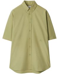 Burberry - Cotton Short-sleeve Shirt - Lyst