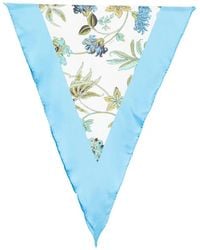 Fay - Floral-Print Scarf - Lyst