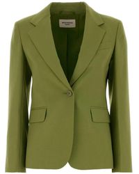 Weekend by Maxmara - Lamine Single-Breasted Blazer - Lyst