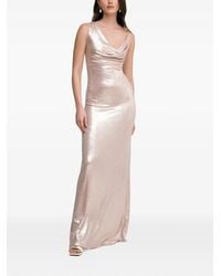 MARCELLA - Liberty Scoop-Neck Maxi Dress - Lyst
