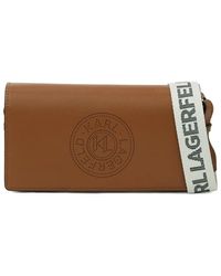 KARL LAGERFELD - Mini K/Circle Cross Body Bag - Lyst