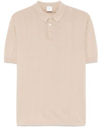 Eleventy - Short-Sleeved Polo With Classic Collar And Design - Lyst