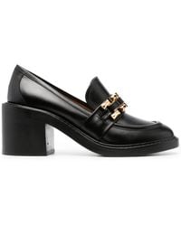 Roberto Festa - Cuir 75Mm Block-Heel Loafers - Lyst