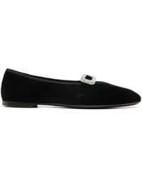Giuseppe Zanotti - Georgia Buckle Ballet Flats - Lyst