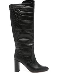 Chie Mihara - Stiefel mit Kroko-Optik 85mm - Lyst