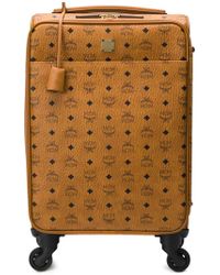mcm rolling luggage