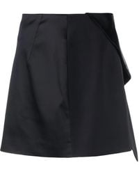 Genny - Minirock Aus Satin - Lyst