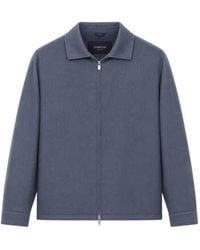 Tombolini - Zip-Up Collared Jacket - Lyst
