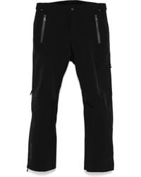 Moncler - Pantaloni Da Sci Con Logo Goffrato - Lyst