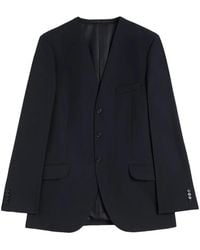 Jil Sander - Wool Gabardine Tailored Jacket - Lyst