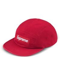 Supreme - Washed Chino Twill Baseball Cap - Lyst