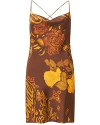 Donde Esteban - Veranera Minikleid Mit Blumen-Print - Lyst