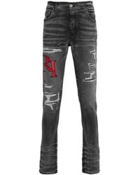 Amiri - Distressed Skinny Jeans - Lyst