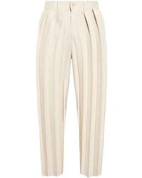 Homme Plissé Issey Miyake - Straight-leg Pleated Trousers - Lyst