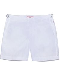Orlebar Brown - Bulldog Buckle Detailed Swim Shorts - Lyst