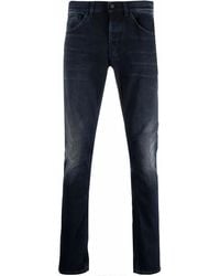 Dondup - Ausgeblichene Slim-Fit-Jeans - Lyst