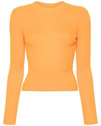 Patou - Ribbed-Knit Jumper - Lyst