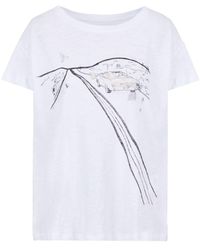 Armani Exchange - T-Shirt mit grafischem Print - Lyst