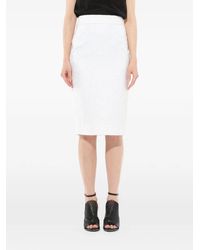 Givenchy - Cloqué Pencil Skirt - Lyst