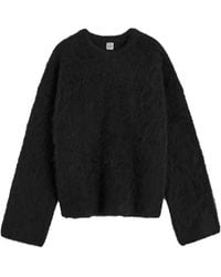 TOTEME - Jersey con cuello redondo - Lyst