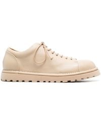 Marsèll - Round-toe Leather Low-top Sneakers - Lyst
