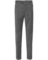 PT Torino - Tapered-Leg Tailored Trousers - Lyst